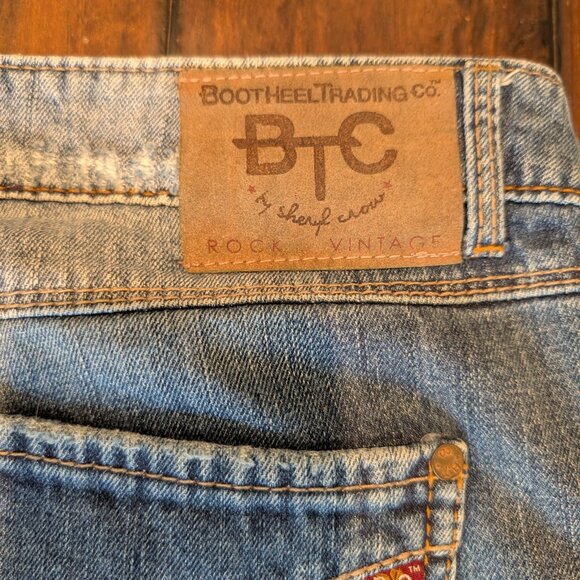 BOOTHEEL TRADING CO. KENNETT BOOTCUT WOMENS JEANS 34/14 x 30 - Picture 7 of 11